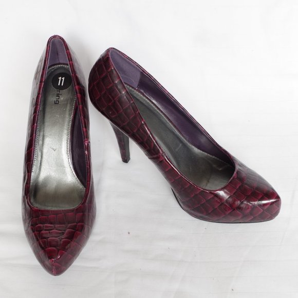 Spring Purple Animal Print Platform Pump NEW- Sz. 10/41 - Picture 2 of 6